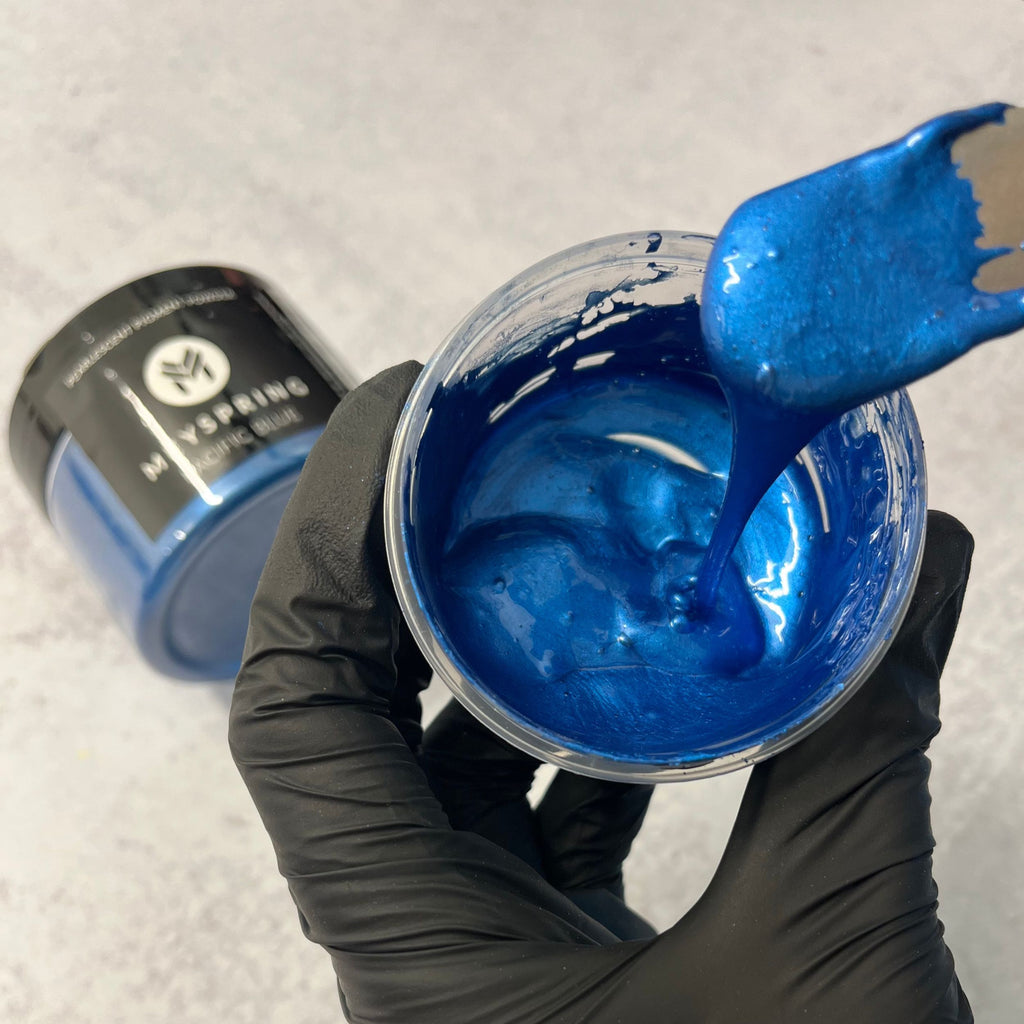 Can Mica Powder be Mixed with Acrylic Paint?