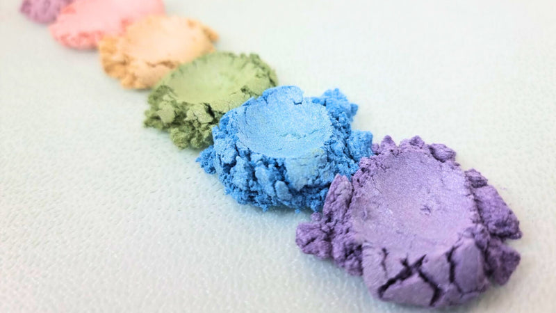 How to Make Pastel Colors with Pigment Powders?