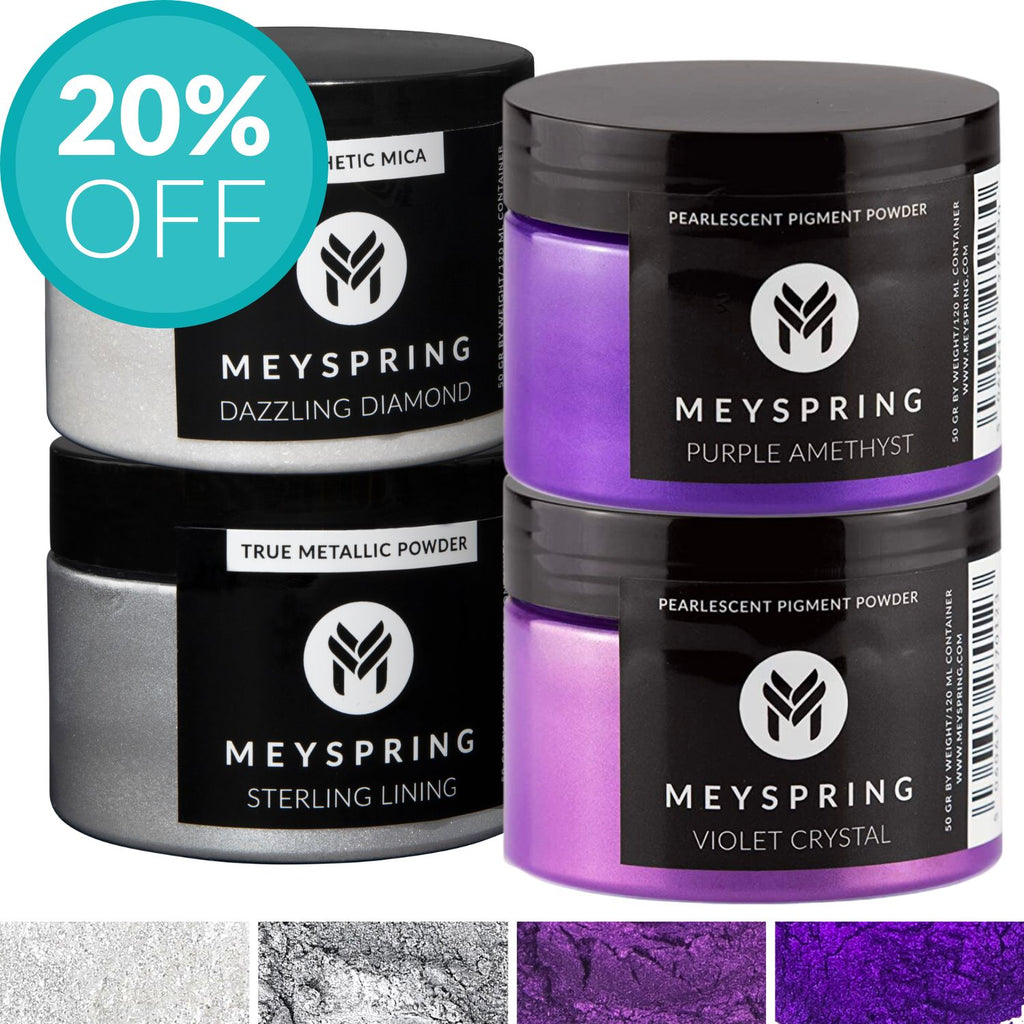 MEYSPRING Mermaid Dust Mica Powder for Epoxy Resin - 50 Grams