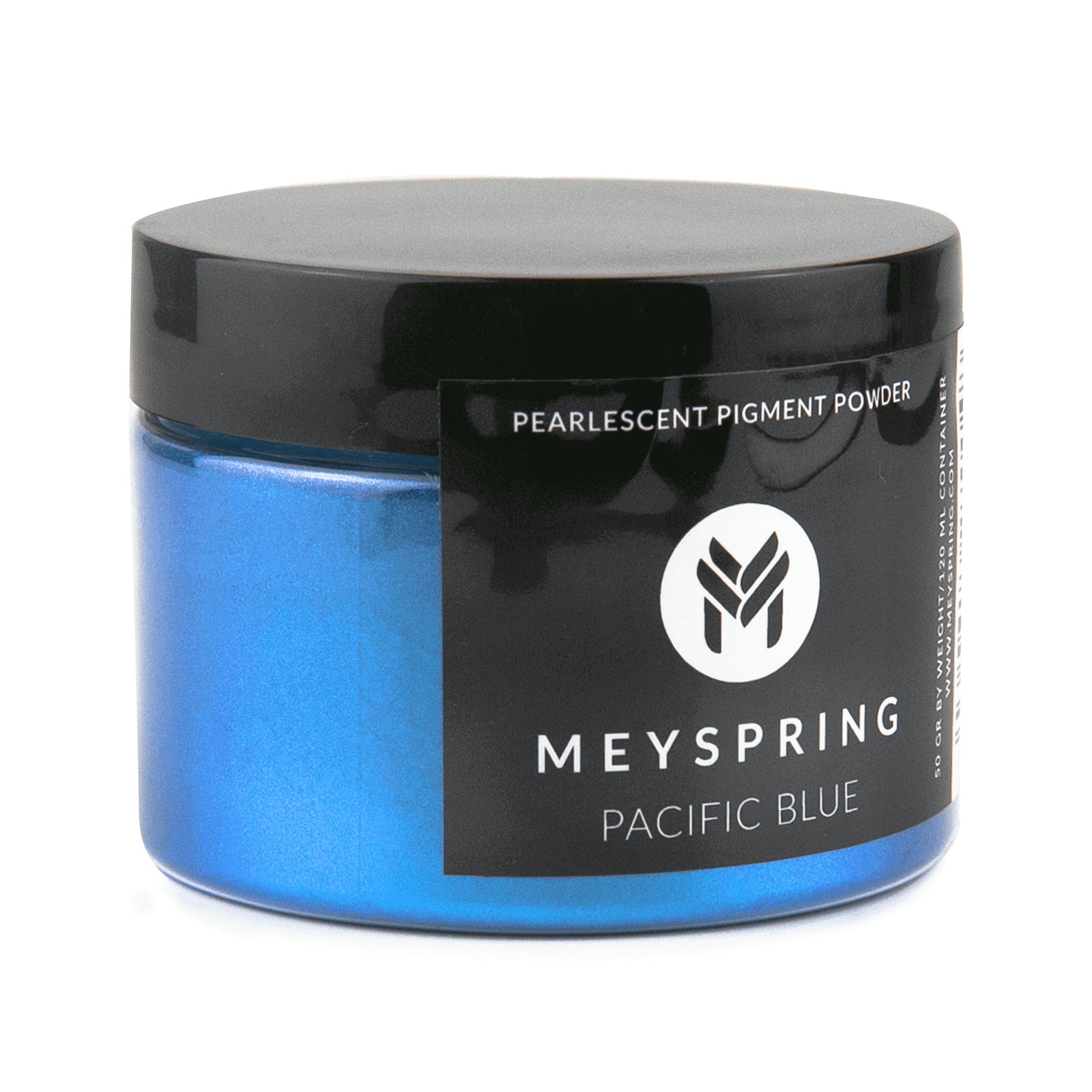 MEYSPRING Pacific Blue Epoxy Resin Color Pigment - 50 Grams - Great for Resin Art, Epoxy Resin, and UV Resin - Mica Powder for Epoxy Resin
