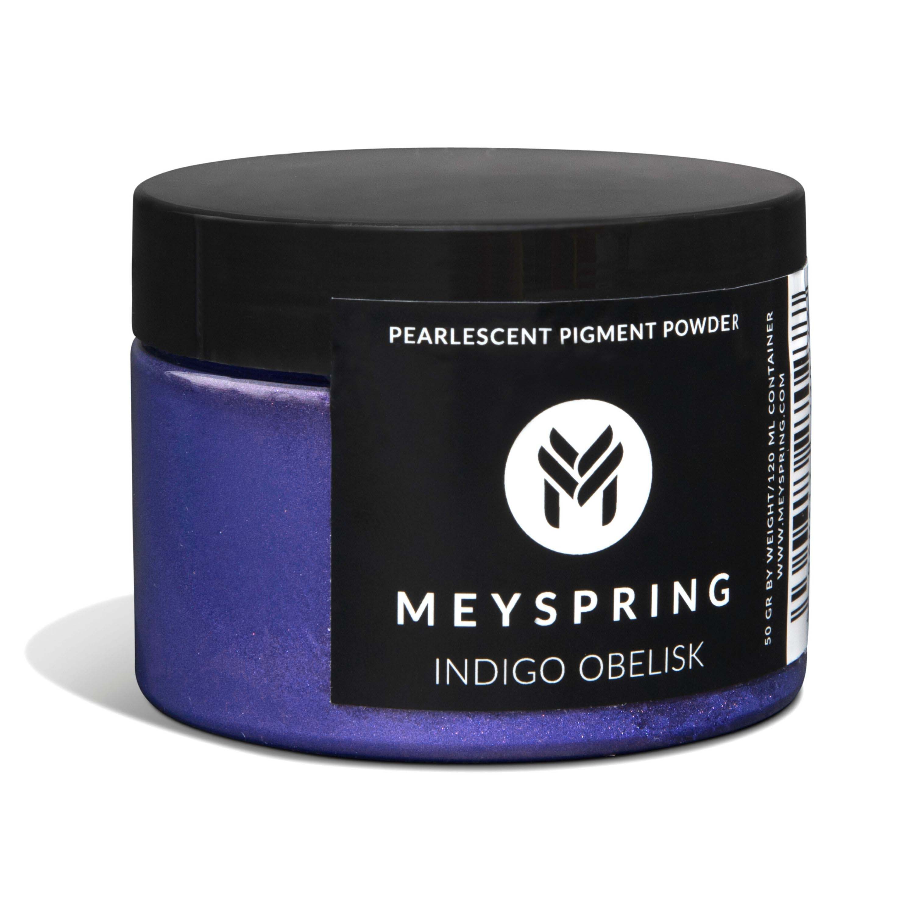 MEYSPRING Indigo Obelisk Epoxy Resin Color Pigment 50g Mica Powder