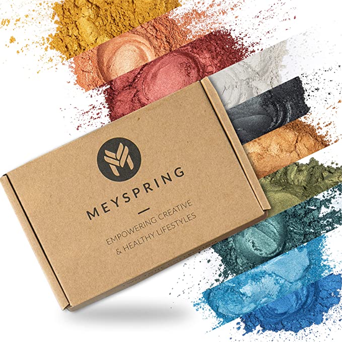 Meyspring Mica Powder – Natural Color & Shine for Crafting : u