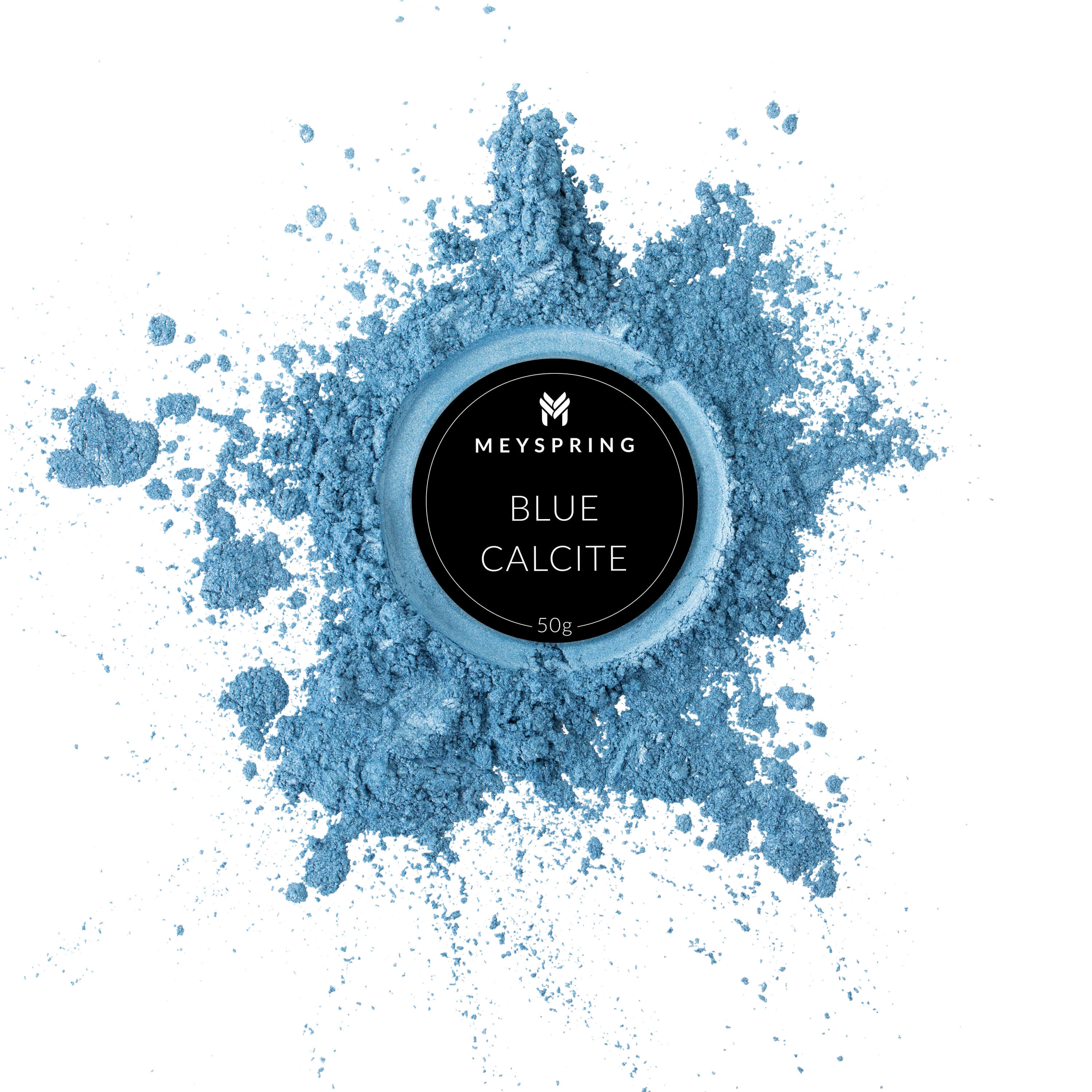 Blue Calcite Epoxy Resin Color Pigment - 50g