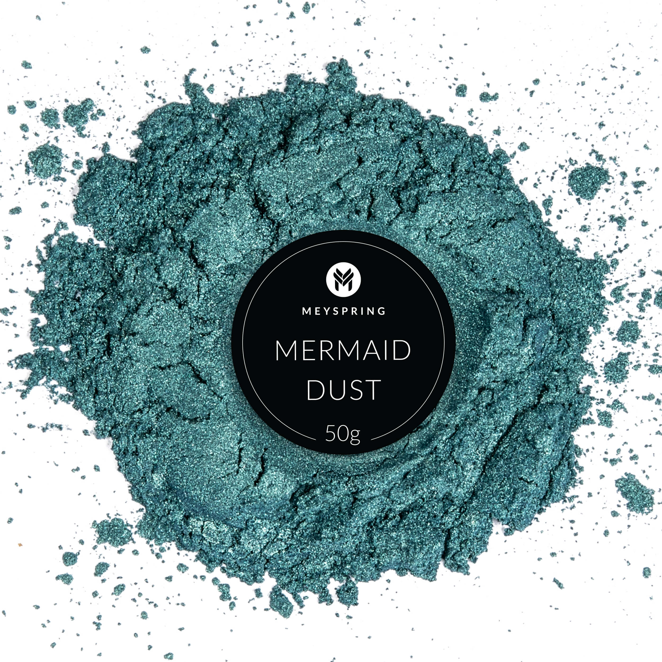 MEYSPRING Mermaid Dust Mica Powder for Epoxy Resin - 50 Grams - Great for Resin Art Epoxy Resin and UV Resin - Epoxy Resin Color Pigment