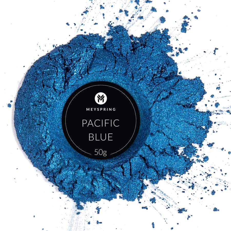 Luster Blue - Epoxy Resin Color Pigment - 2oz. Jar - 2 Tone Resin Dye