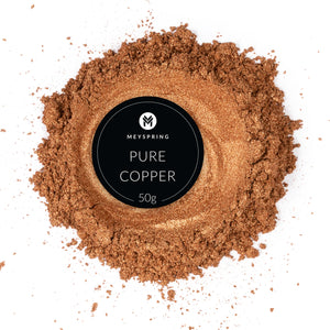 MEYSPRING Pure Copper Epoxy resin color pigment Mica Powder for resin art