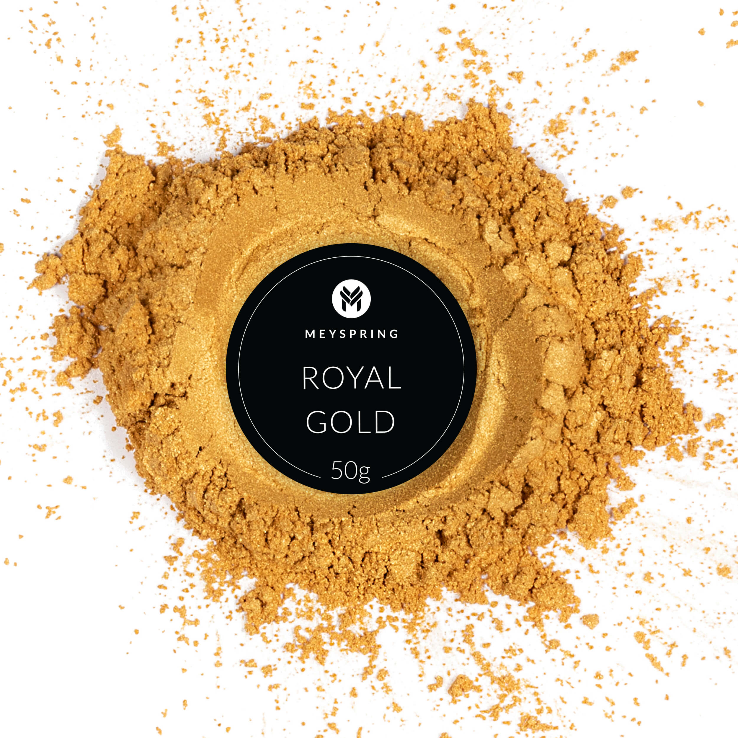 MEYSPRING Royal Gold Epoxy resin color pigment Mica Powder for Resin art