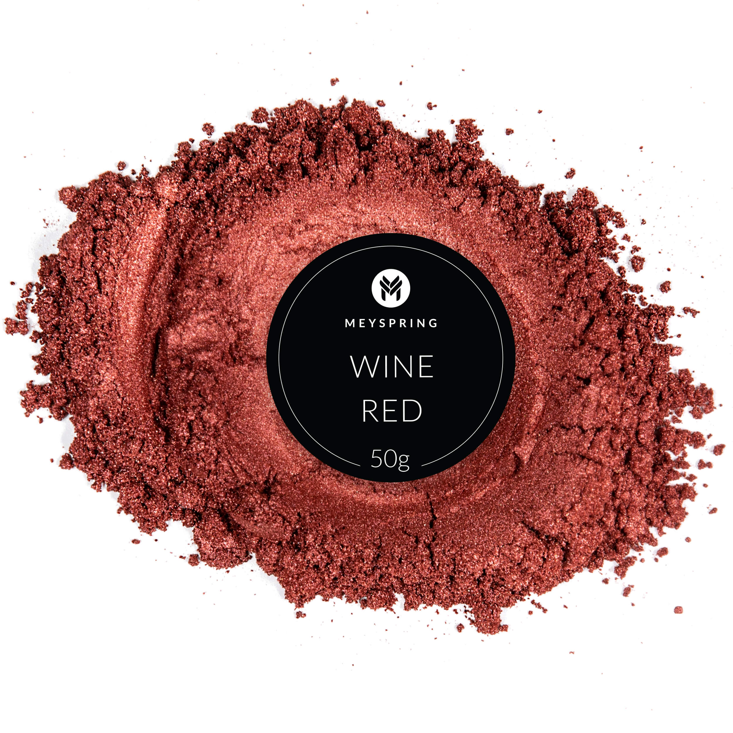 Wine Red - Epoxy Resin Color Pigment - Mica Powder 50g