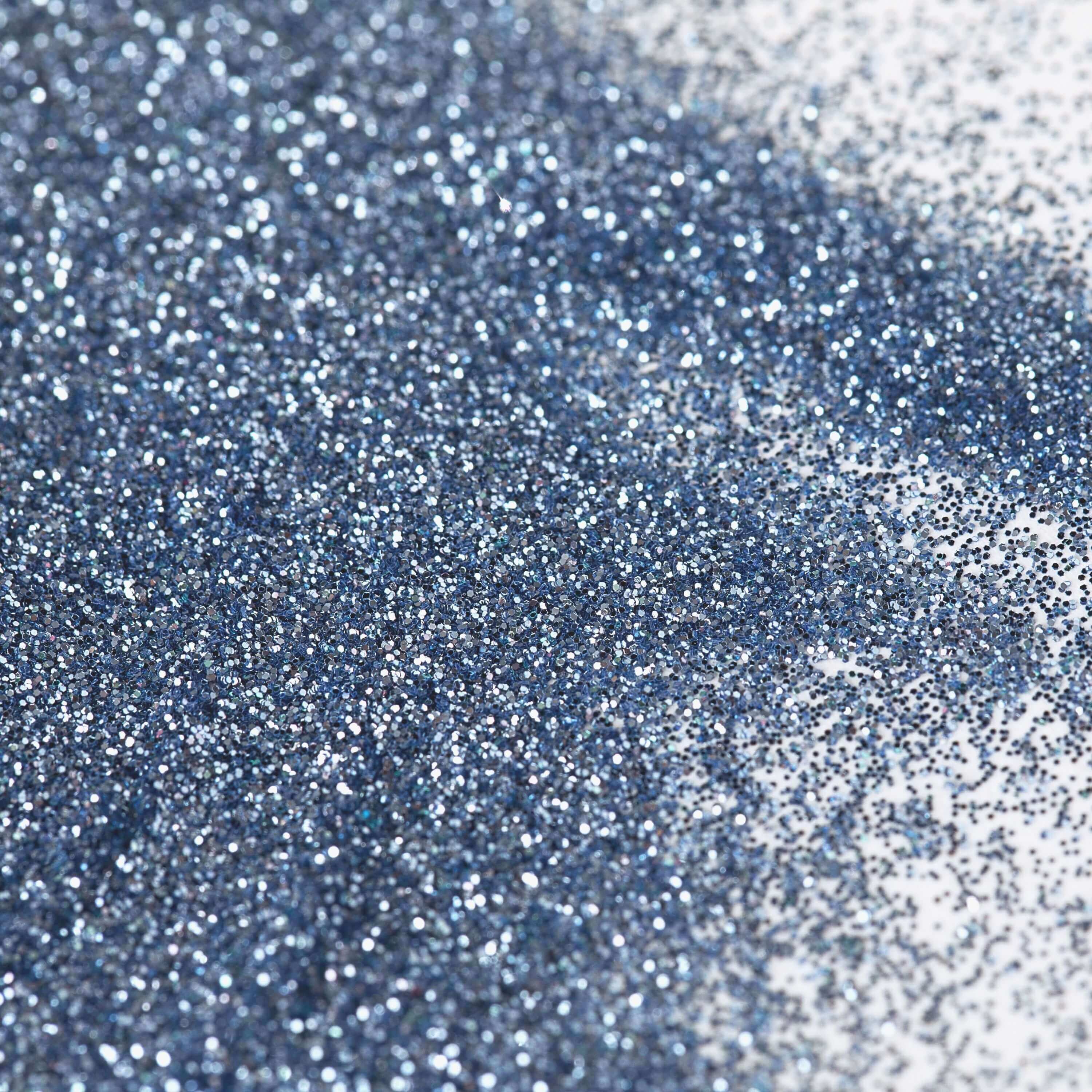 MEYSPRING Sapphire Sparkle - Blue Glitter for Resin - 50g - Fine Glitter for Crafts - Light Blue Glitter - Resin Glitter - Blue