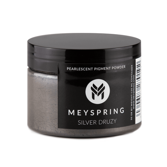 Silver Druzy - Epoxy Resin Color Pigment - 50g