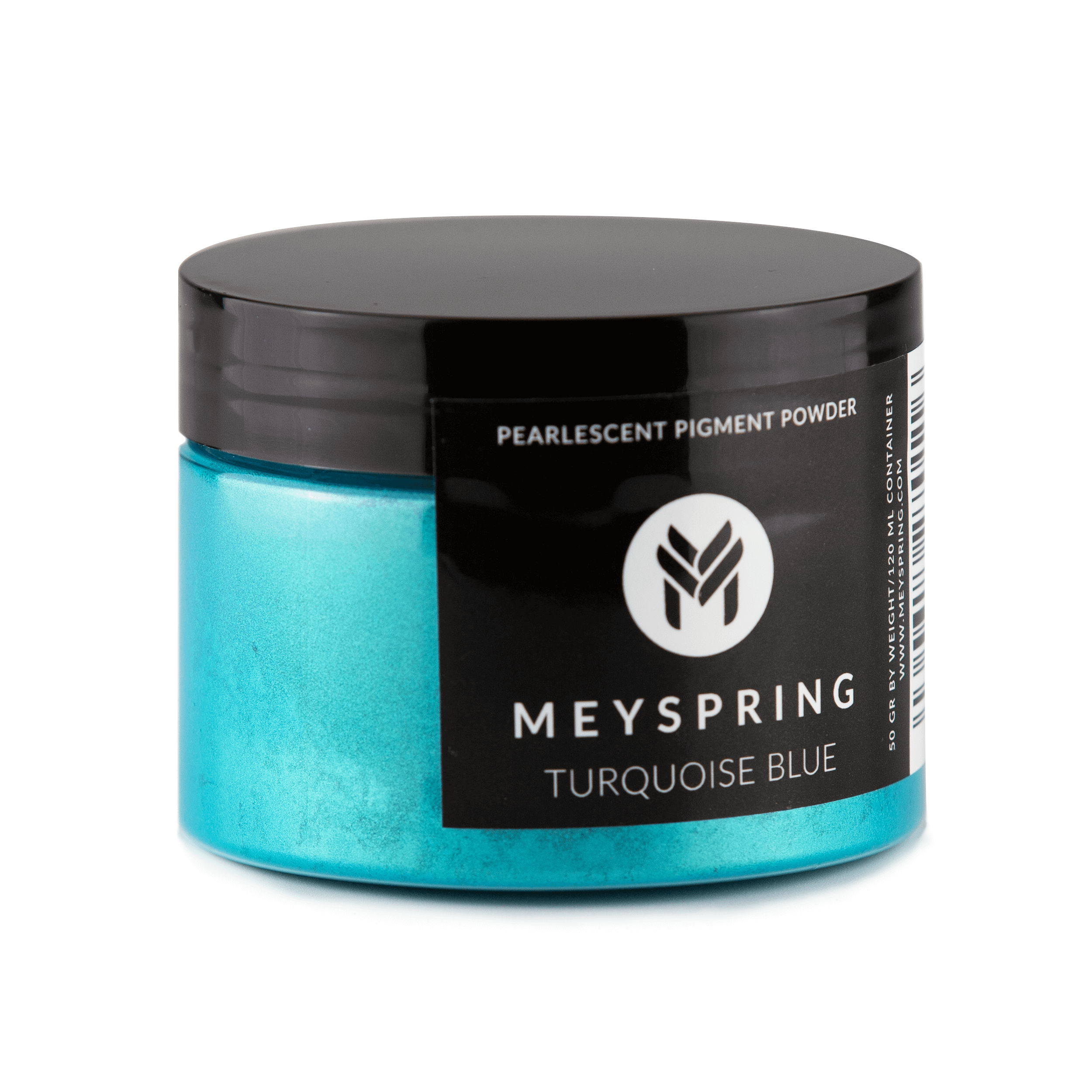 MEYSPRING Turquoise Blue Epoxy Resin Color Pigment - 50g - Mica Powder for Epoxy